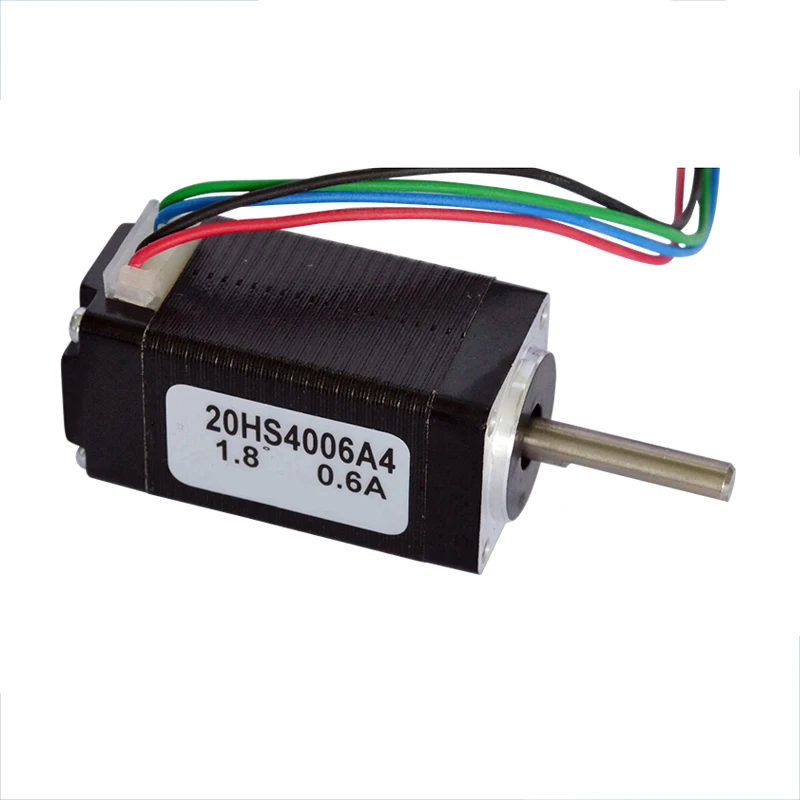 Шаговый мини-двигатель NEMA 8 гибридный микро-электродвигатель длина двигателя 40