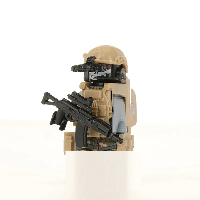 5 шт./компл. шлем спецназа военное оружие MOC строительные блоки аксессуары