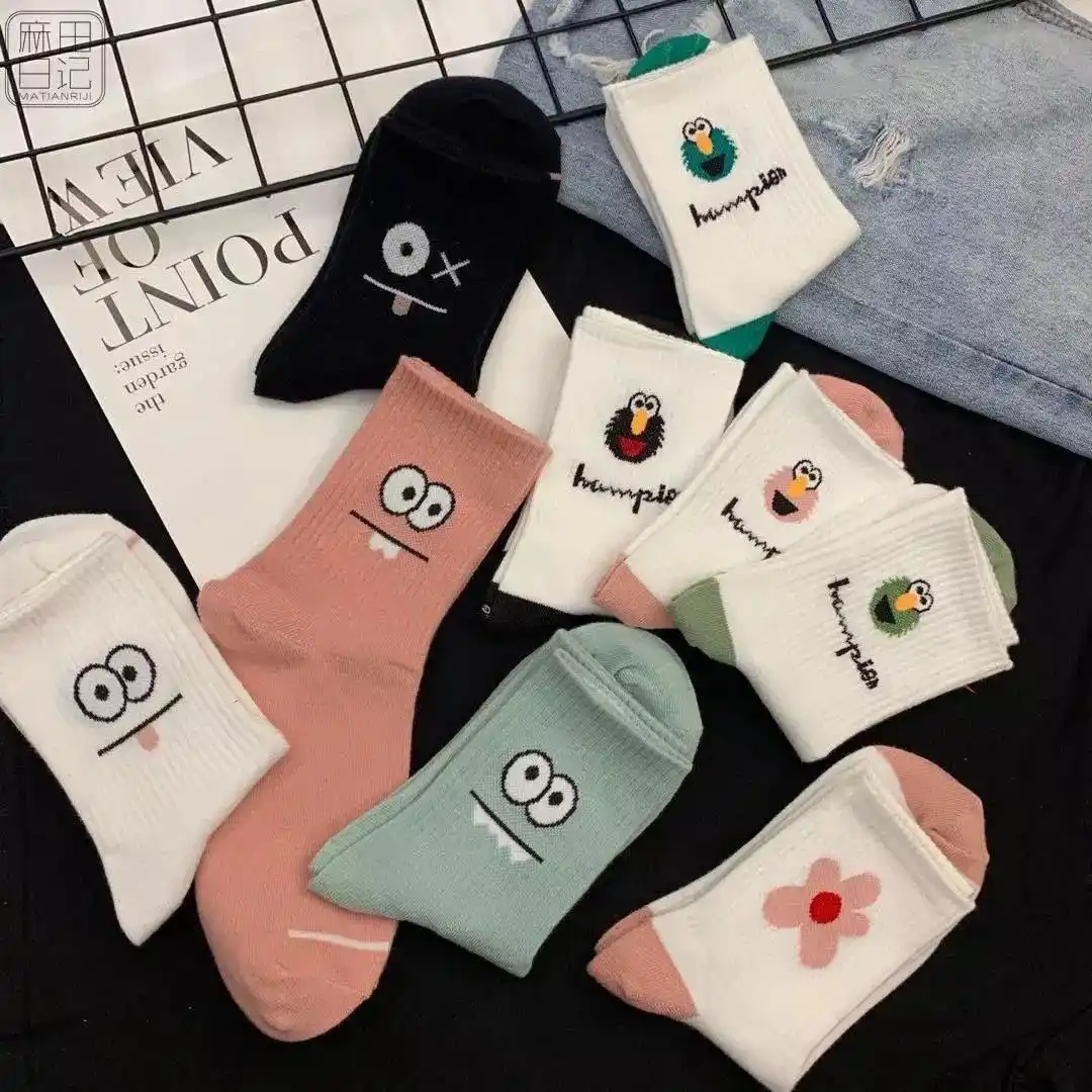 靴下冬のチューブ靴下韓国秋と冬の厚手の綿の靴下イン綿の靴下 Socks Aliexpress