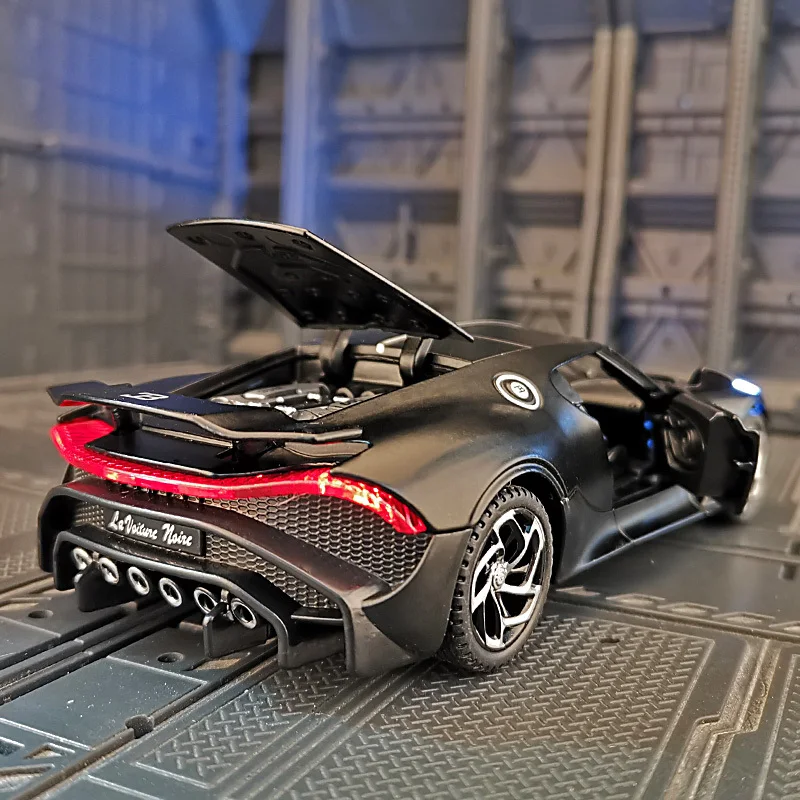 Модель спортивного автомобиля из сплава Bugatti lavoiturenлуар 1:32 литой металлический