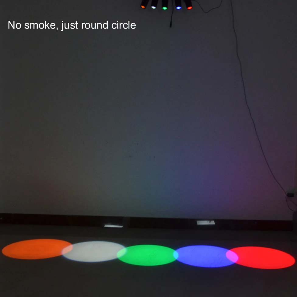 Мини 5 Вт RGB цветной Светодиодный точечный светильник Рождественская Дискотека