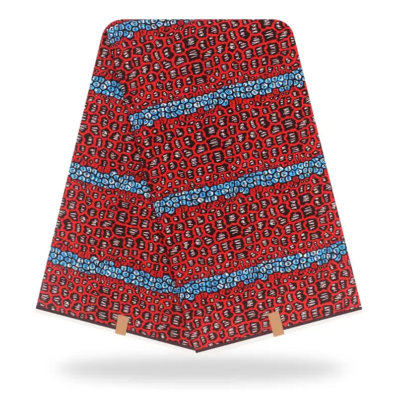 Новое поступление полиэстер воск Африка Анкара ткань настоящая голландская печать воск Tissu Высокое качество для вечерние платья 6 ярдов для женщин - Цвет: 15