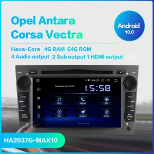 Image 2 - Dasaita Autoradio 7 ", Android 10, lecteur DVD, stéréo, 2 din, pour voiture Opel Astra H, Zafira, Vivaro, Vectra, Tigra, Corsa C 