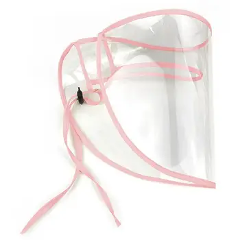 

Adjustable Dust-proof Anti Droplet Full Face Protective Cover Mask Visor Shield Transparent Anti Splash Safety Protective Mask