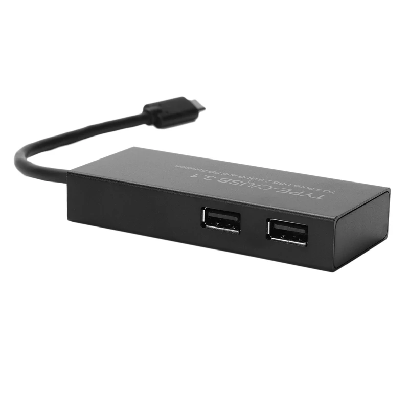 Usb type C/USB 3,1 до 4 портов USB 2,0 концентратор с Pd разделитель функций кабель-переходник для зарядки для Macbook Air/Pro 13/15