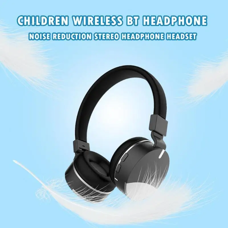 E86 Bluetooth Headphone Children Wireless Bluetooth Noise Reduction Stereo Headset Earphone for Music Games PC
