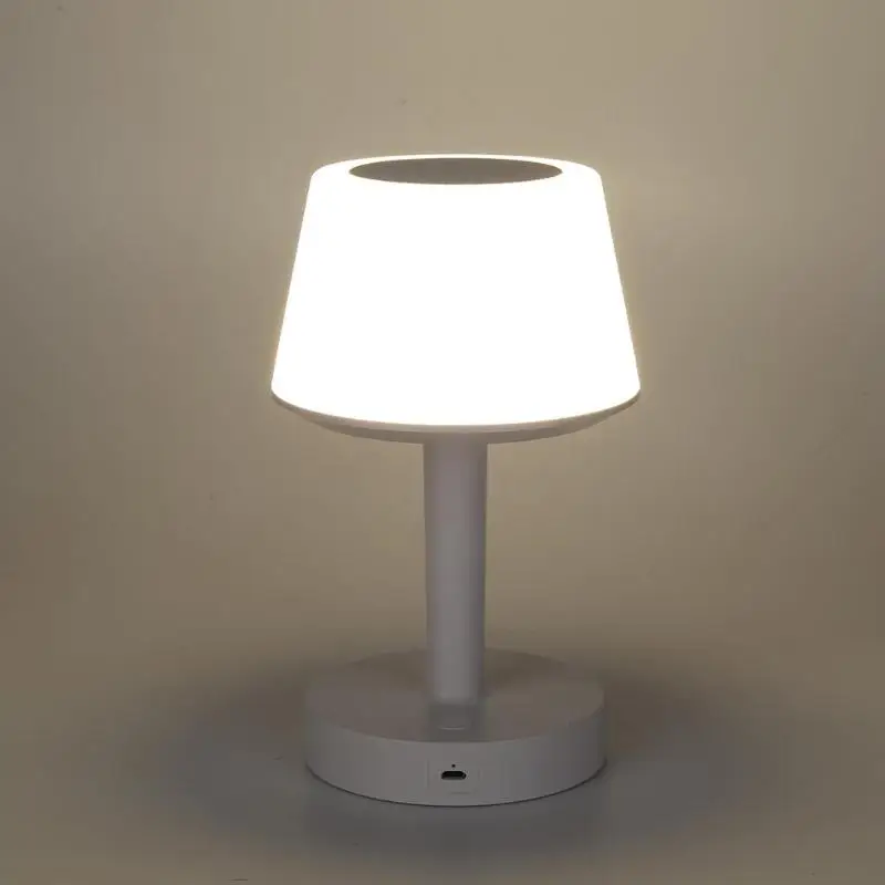 Bluetooth аудио спальня настольная лампа портативный светодиодный прикроватный цветной ночной Светильник Поддержка Hands-free телефонные звонки