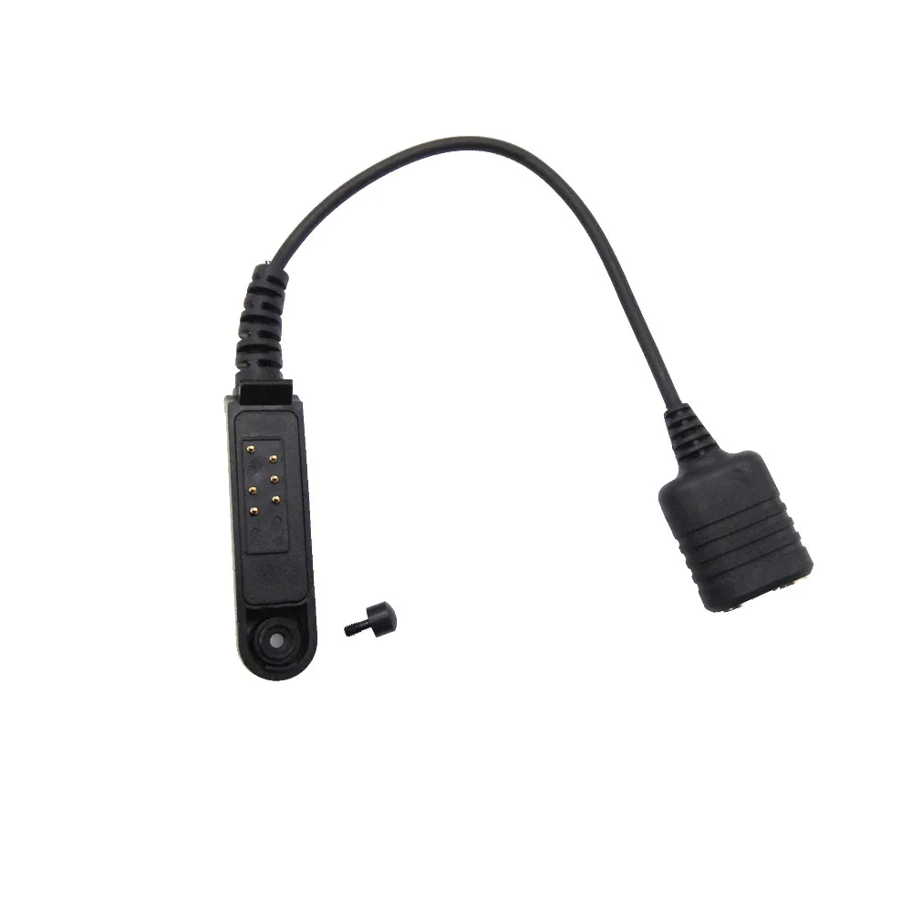 Аудио порт адаптер K интерфейс 2 Pin наушники Walkie Talkie аксессуары для Baofeng UV9R BF-9700 BF-A58 двухстороннее радио