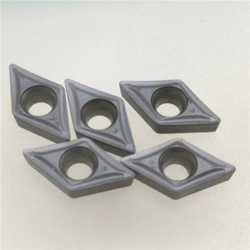 20PCS DCMT070204 SM IC907 IC908 Carbide Insert Turning Tool Turning Milling Cutter CNC Cutting Tool Slot Cutting DCMT 070204