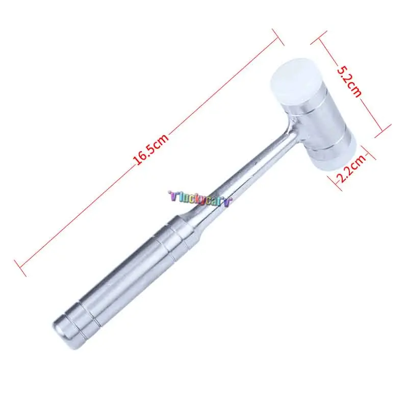Стоматологические зубы кость хирургический инструмент извлечения костный молоток со сменными тефлоновыми вставками многоцелевой зубной имплантат