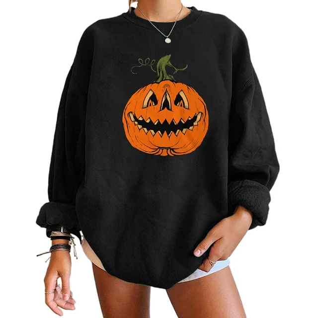 Halloween Ladies Casual Sweatshirt 