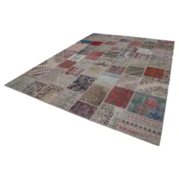 

305x405 Cm Multicolor Handmade Patchwork Rug-10x13 Ft