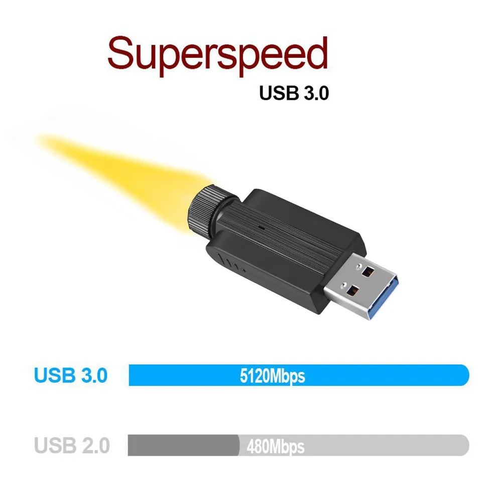 USB 3,0 1200 Мбит/с RTL8812 беспроводной Wifi адаптер двухдиапазонный 2,4G& 5,8G 802.11AC Dongle сетевая карта с антенной для настольного ноутбука
