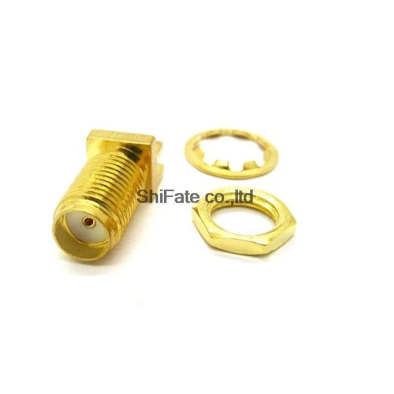 

Позолоченный Коаксиальный Коннектор с разъемом SMA типа «папа», 1,6 мм, 10 шт.