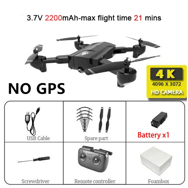 SG900 Wifi Радиоуправляемый Дрон с 4K HD двойной камерой следуй за мной Квадрокоптер FPV Профессиональный Дрон долгий срок службы батареи игрушка для детей SG900S - Цвет: 4K 21mins 1B