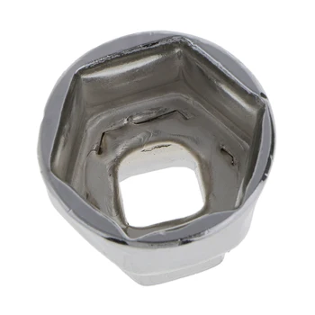 

3PCS Fuel Filter Socket Oil Filter Wrench 27mm 32mm 36mm, Cap Housing Removal Tool Universal (Low Profile)