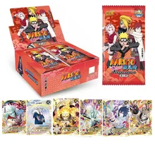 Jeu de cartes en papier Narutoes pour enfants, Collection de personnages de périphérique d'anime, carte de jeu, jouet