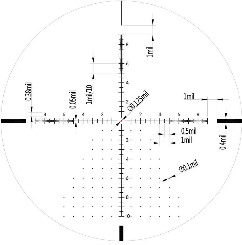 MARCOOL HD3-18X50 SFIR FFP Riflescope Frist focal plane Rifle Scope Red illuminated Airgun Rifle Outdoor Reticle Sight Scope