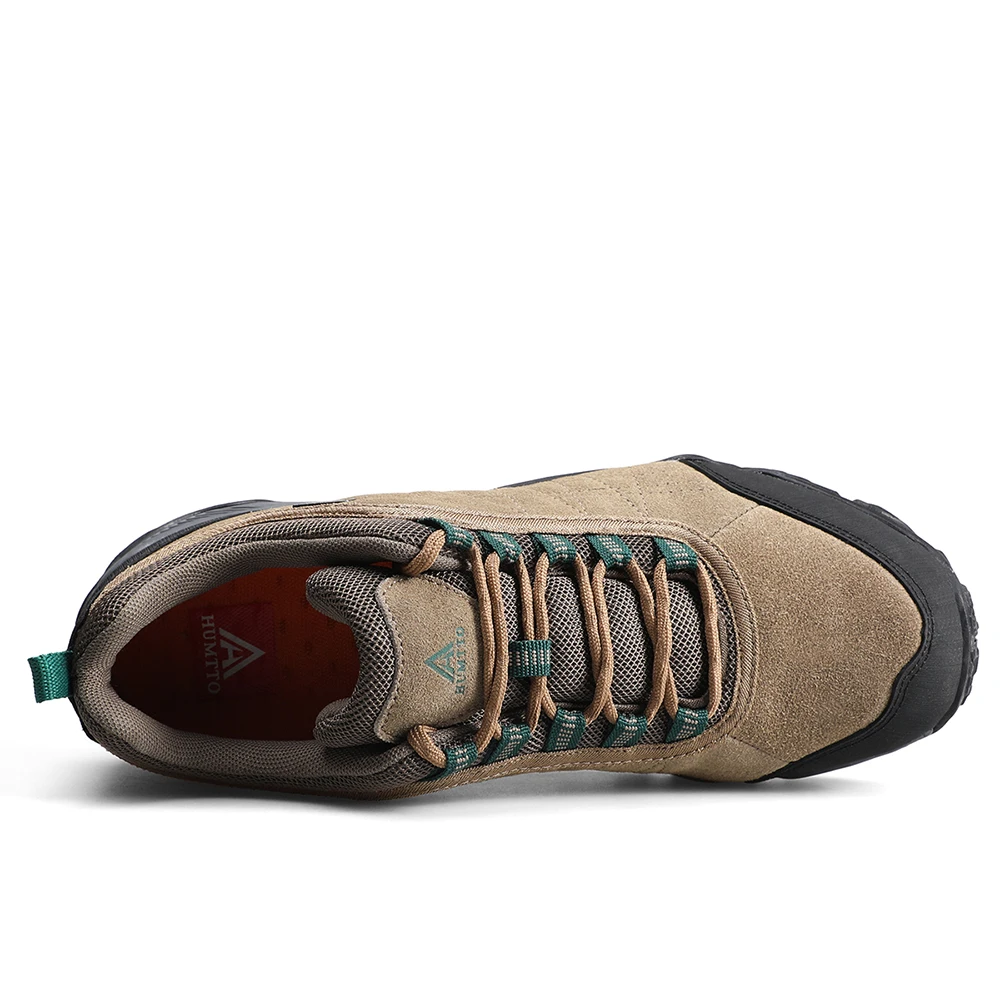 HUMTTO Outdoor Hiking Trekking Mountain Sports Shoes for Men Camping Hunting Walking Breathable Cushioning Nonslip Sneakers hiking shoes