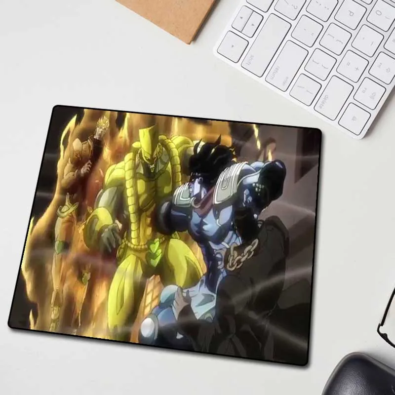  XGZ Monster Anime Custom Large Mouse Pad Black Lock Edge JoJo's Bizarre Adventure Computer Desk Mat