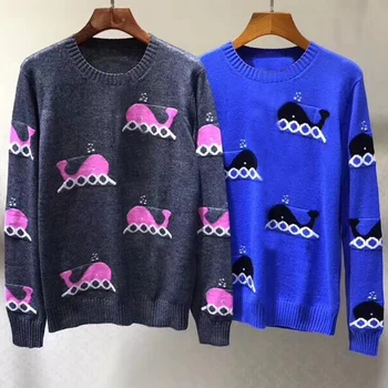 

Top Quality Cotton Sweater Women 2019 Luxury Casual O-neck Sweater Lady Cashmere Sweater