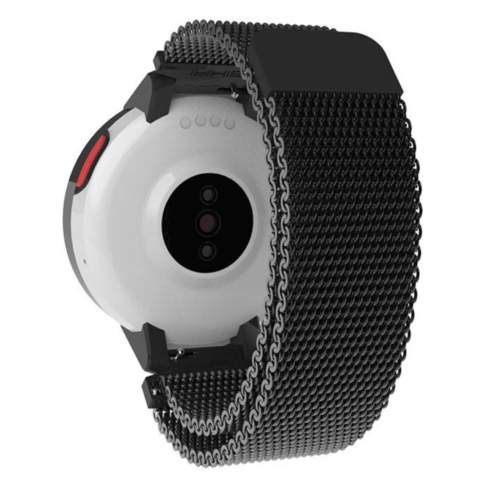 

Adjustable Lightweight Bracelet Magnetic Easy Install Metal Woven Replacement Watch Band Strap Soft For Huami Amazfti Verge