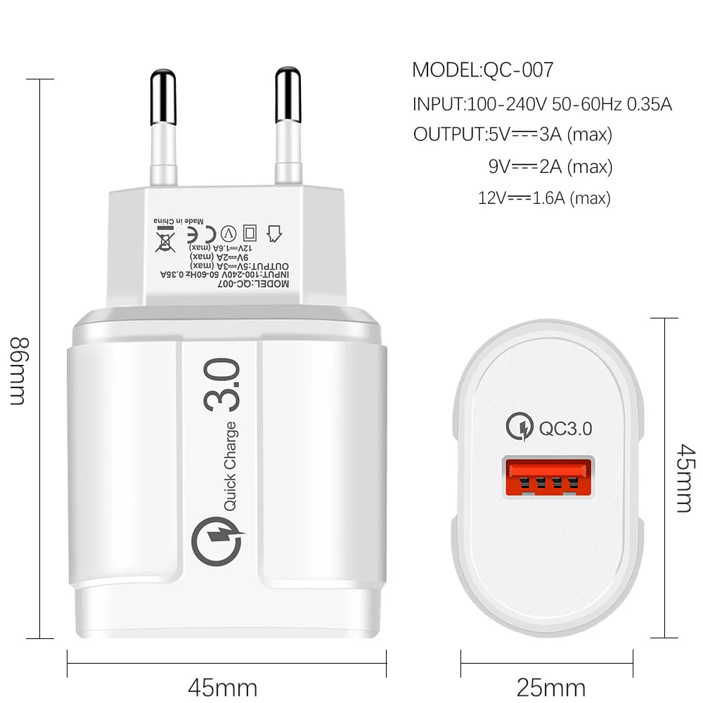 Магнитный зарядный кабель USB QC 3 0 Type C для Samsung Galaxy A5 A7 2017 A50 C9 Pro Note 10 Google Pixel 3a