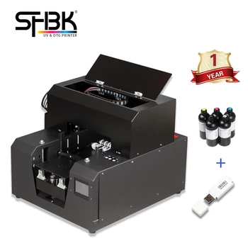 Billig Freies Verschiffen A4 UV Inkjet-flachbettdrucker Können Druck Muster Auf Die Glas Leder Telefon Fall Für Multi-zweck Verwenden