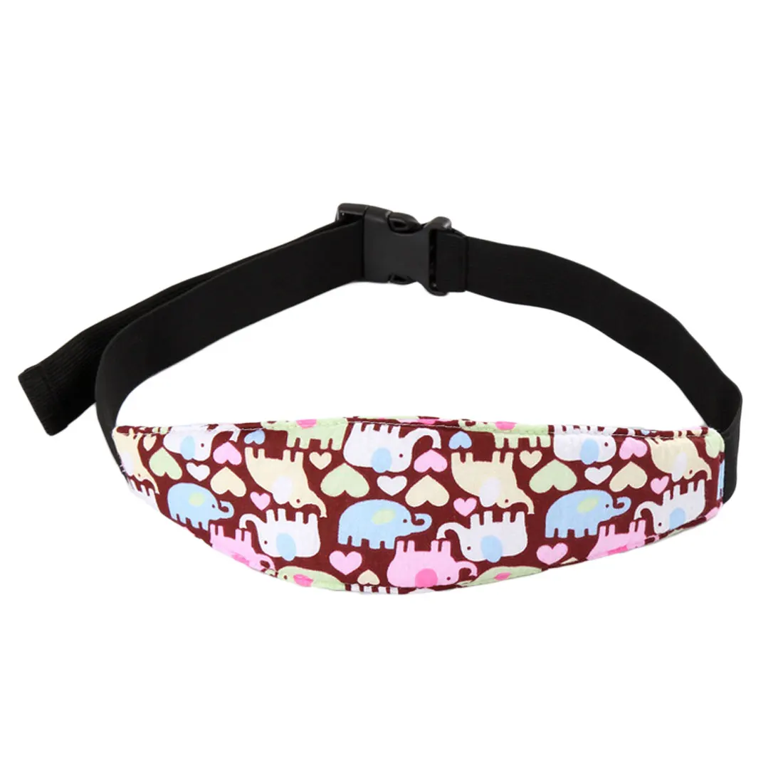 3 purple elephant Practical Safety Car Seat Sleep Nap Aid Kids Head Support Holder Belt Owl Head Band - Цвет: 3 purple elephant