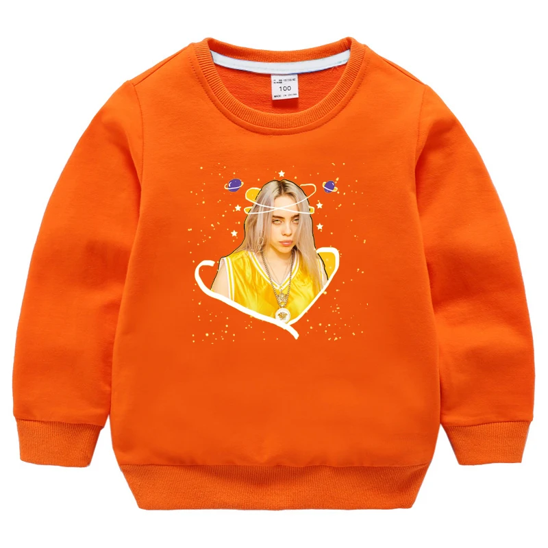 

NEW Boys Hoodies Children Hoodies Sweatshirt Boy Girls Spring Autumn Coat Billie Eiliah Kids Long Sleeve Casual Baby Clothing