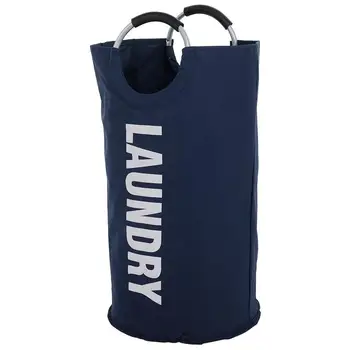 

Storage Bag PE Coating Tissue Multi-Function Cotton Linen Fashion Space Savers Dirty Clothes Basket Storage Bucket Desktop