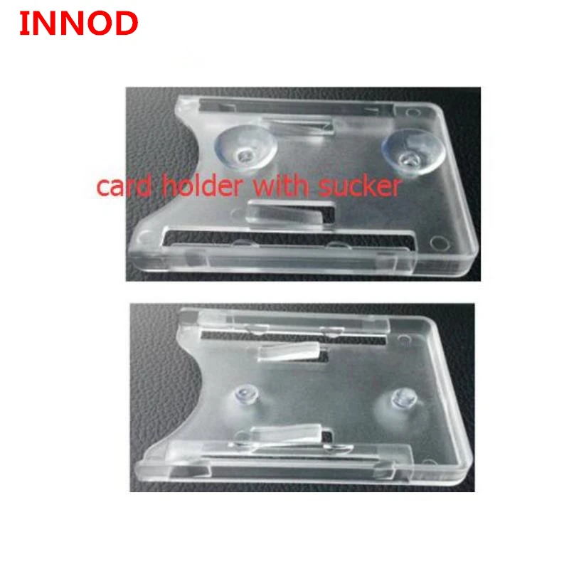 Бесплатный образец многоразового использования Прозрачный Соска ПВХ UHF RFID Визитница со стандартным размером для пассивной id карты