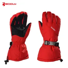 Кроссовки, ткань Оксфорд, водонепроницаемые ветрозащитные лыжные перчатки с расширенными манжетами, зимние мотоциклетные мужские перчатки для сноуборда, HIPRO, водонепроницаемый чехол