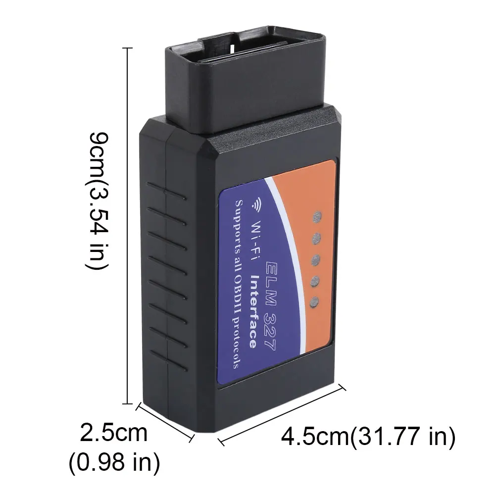 Автомобильный OBD2 ELM327 V1.5 Bluetooth/wifi автомобильный диагностический инструмент ELM 327 OBD Код считыватель чип PIC18F25K80 работает для Android/IOS/Windows