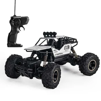 

28cm 27GHz Buggy Off Road Crawler RC Car Funny Monster Four Wheel Non Slip Shock Resistant Vehicles Kids Gift Climbing Toy Truck