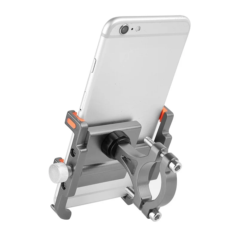  Mobile Handy Aluminium Legierung Fahrrad Telefon Halter Universal Rack Anti-slip Bike Lenker Clip S