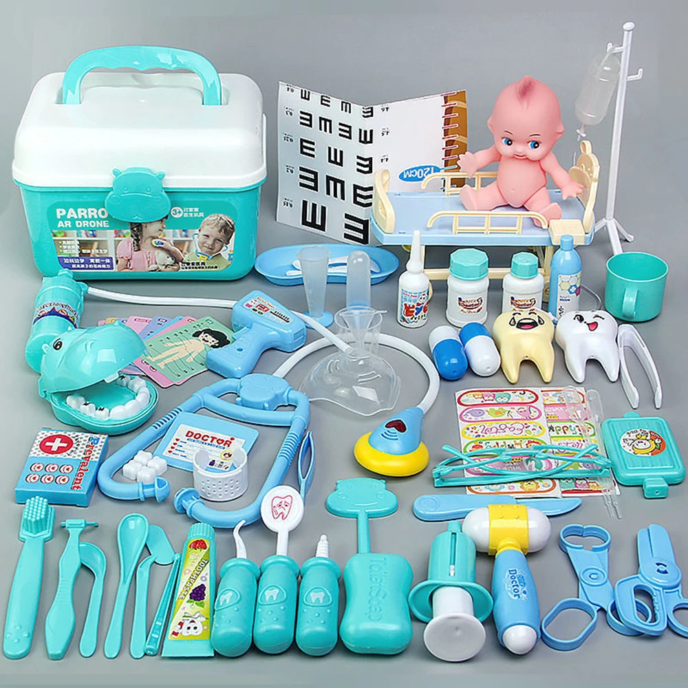 Tanie 51-29pcs zabawki do zabawy w lekarza na zestaw dla dzieci