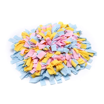 

Pet Dog Snuffle Mat Nose Training Sniffing Pad Slow Feeding Food Bowl Blanket M68E