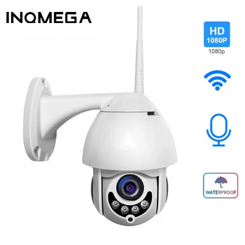 INQMEGA 1080P HD PTZ IP камера wi-fi-камера для использования на улице супер скоростная купольная CCTV Камера Безопасности s onvif-камера P2P APP XM