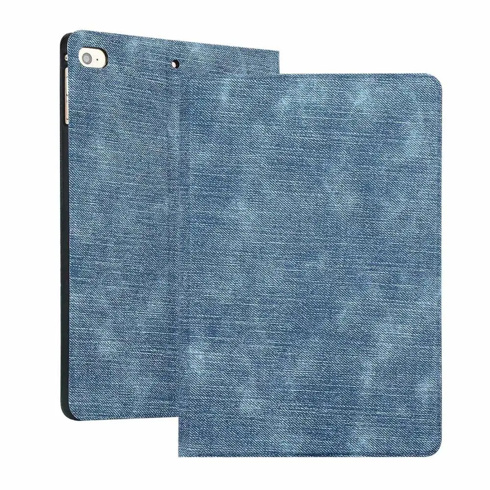 Dark blue Модный кожаный чехол для планшета для iPad Mini 4 Mini 5 7,9 дюймов флип смарт-чехол с подставкой для IPad Mini 4 5 Coque Funda+ pen - Цвет: Dark blue