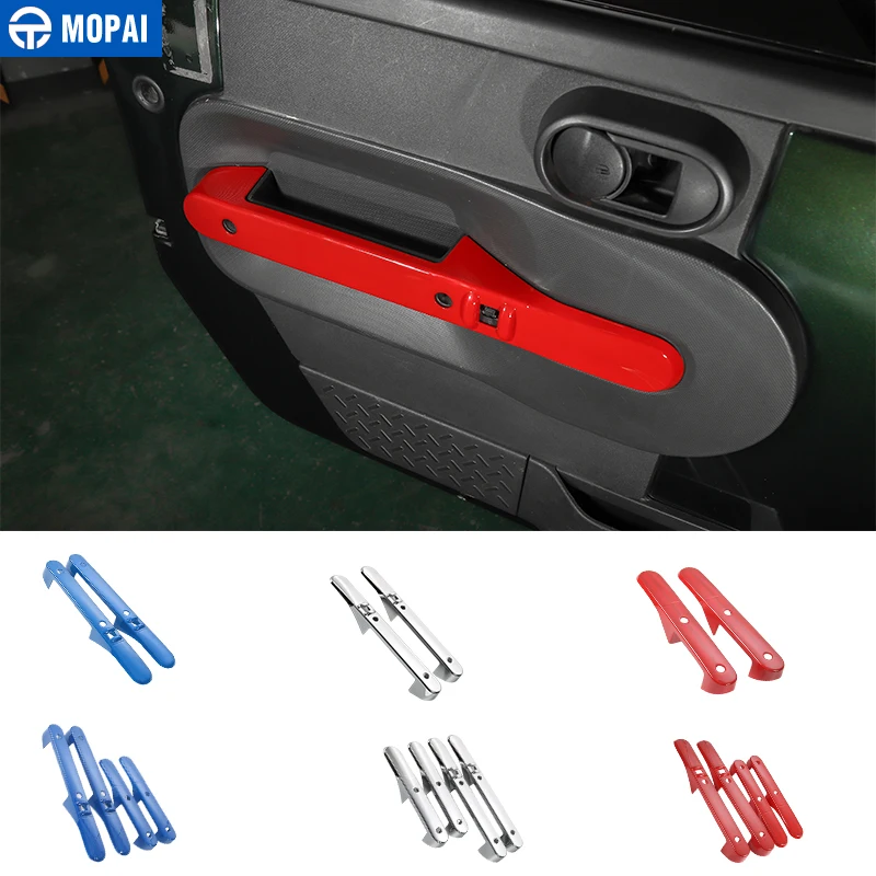 MOPAI ABS декоративные наклейки на дверные ручки автомобиля для Jeep Wrangler JK 2007-2010