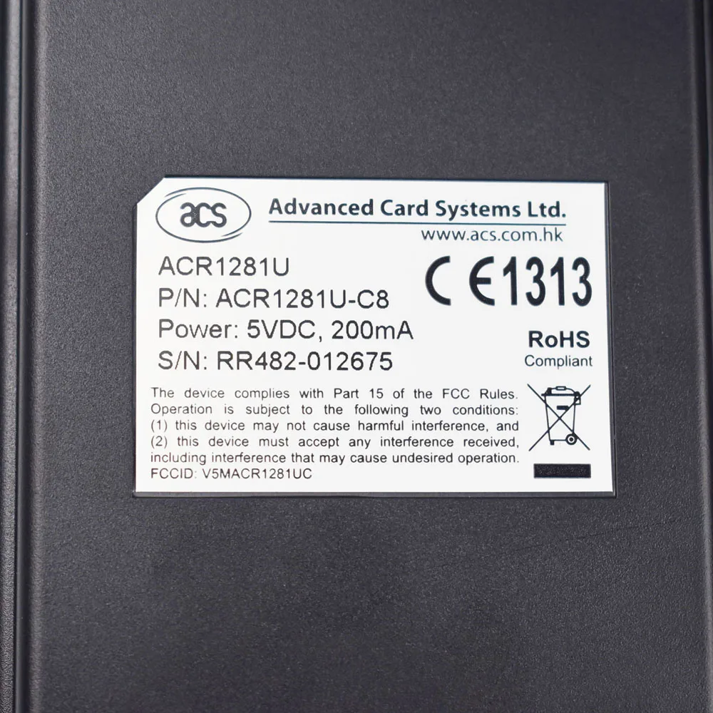 ACR120U 업그레이드 버전 ACR1281U-C8 USB RFID 리더/라이터 + 2개 S50 IC 카드