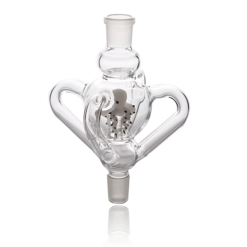 

1 pc new deisgn dia 18.8mm octopus glass molasses catcher for fancy smoking chicha shisha hookah narguile