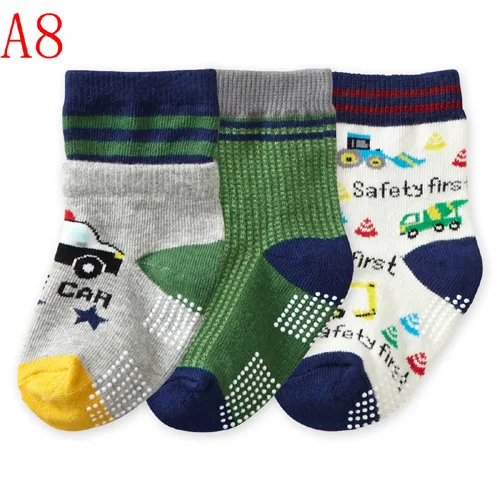 

Nissen CHILDREN'S Socks Pure Cotton Spring And Summer New Style Male Baby Socks Cute Babies' Socks Anti-slip BOY'S Socks
