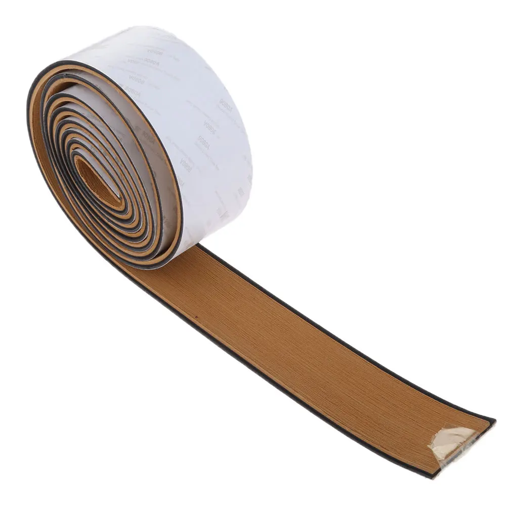 Deluxe 94''x2'' Marine Yacht Flooring Faux Teak EVA Foam Boat Decking Sheet