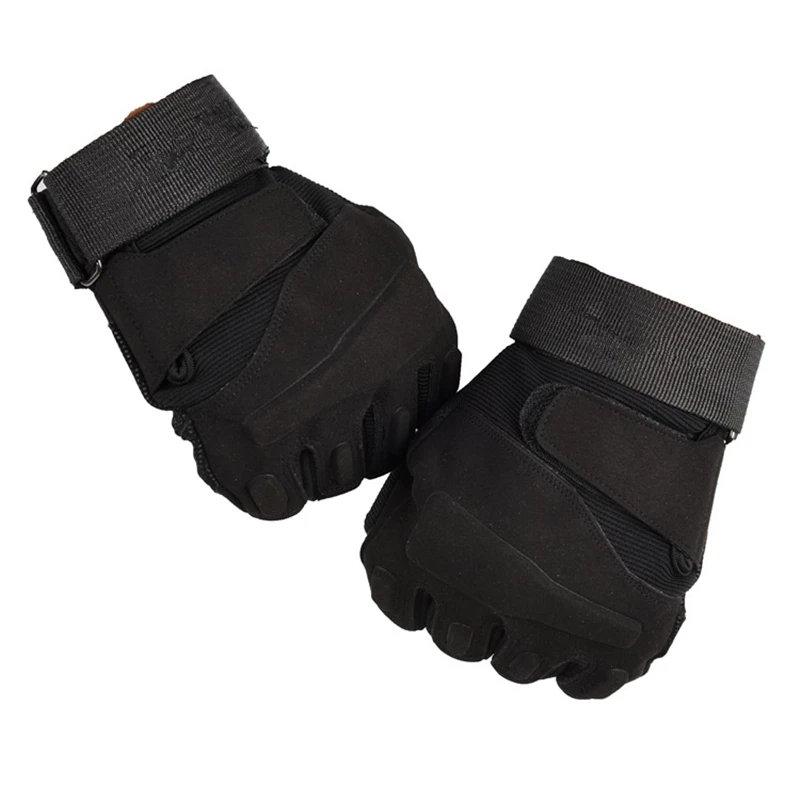 Tactical Men Women Half Finger Riding Cycling Anti-slip Outdoor Sports Fingerless Gloves
