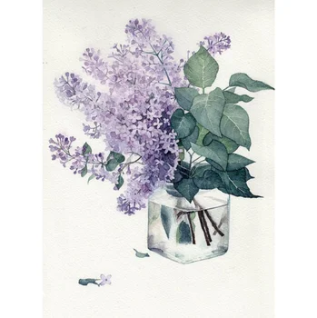 

oil painting by numbers Flowers landscape Nature pictures by numbers On Canvas Room Decoration Frameless DIY Digital Paint