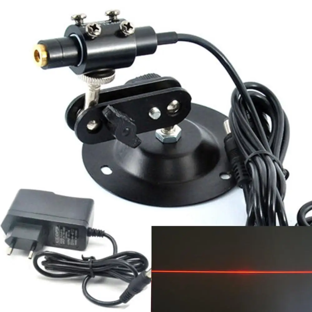 

Positioning/Sewing 20mW 650nm Red Line Laser Diode Module w Adapter & Holder
