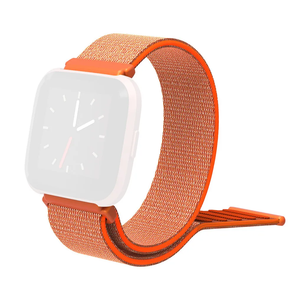 Волшебная наклейка, нейлоновый ремешок на запястье для Fitbit Versa 2, ремешок для смарт-часов, сменный ремешок для мужских Т-часов, спортивный браслет для женщин и мужчин, 19 октября