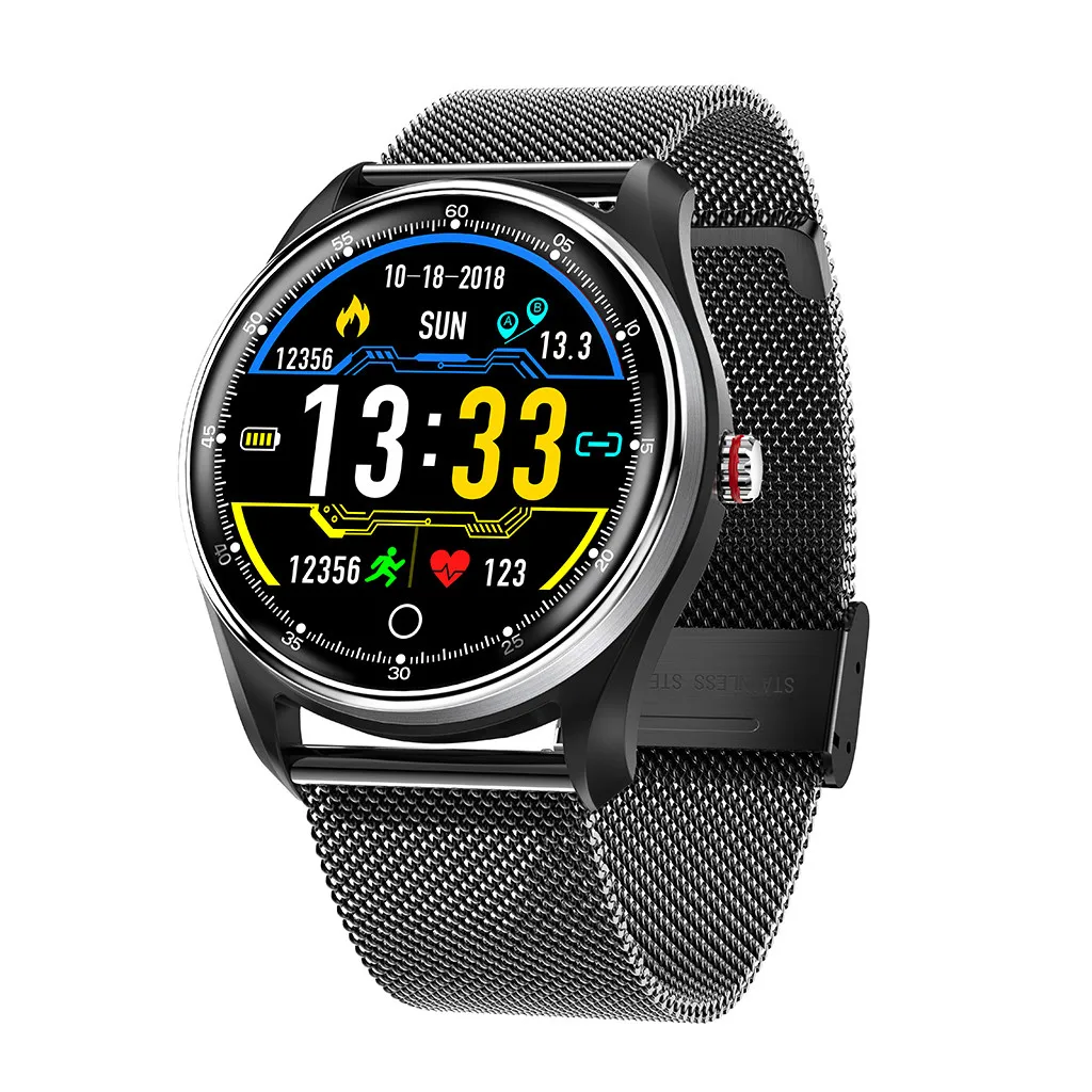 Для Amazfit ремешок Bip Смарт часы водонепроницаемый браслет Спорт фитнес монитор сна для Android iOS для mi band 2 бар горячая распродажа